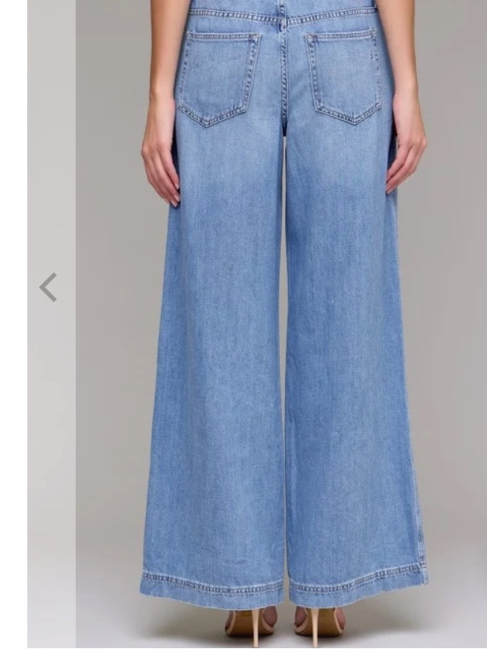 NEW Hidden Jeans Nori High Rise Extra Wide Leg, Size 26 - Picture 3 of 13